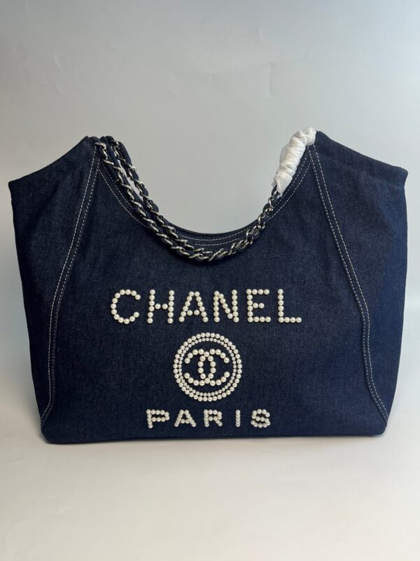 Chanel Denim Tote Bag
